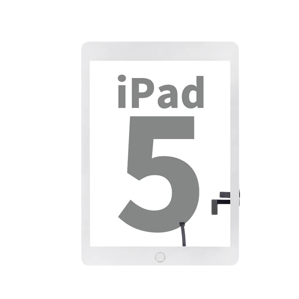 Glasskjerm for iPad 5, enkel installasjon.