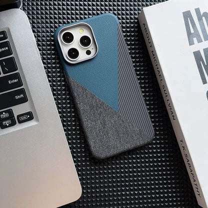 iPhone 14 Pro Max Business Lærdeksel – Anti-Drop Multicolor