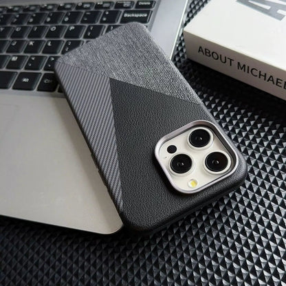 iPhone 15 Pro Business Lærdeksel – Anti-Drop Multicolor