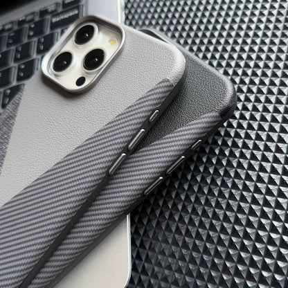 iPhone 16 Plus Business Lærdeksel – Anti-Drop Multicolor