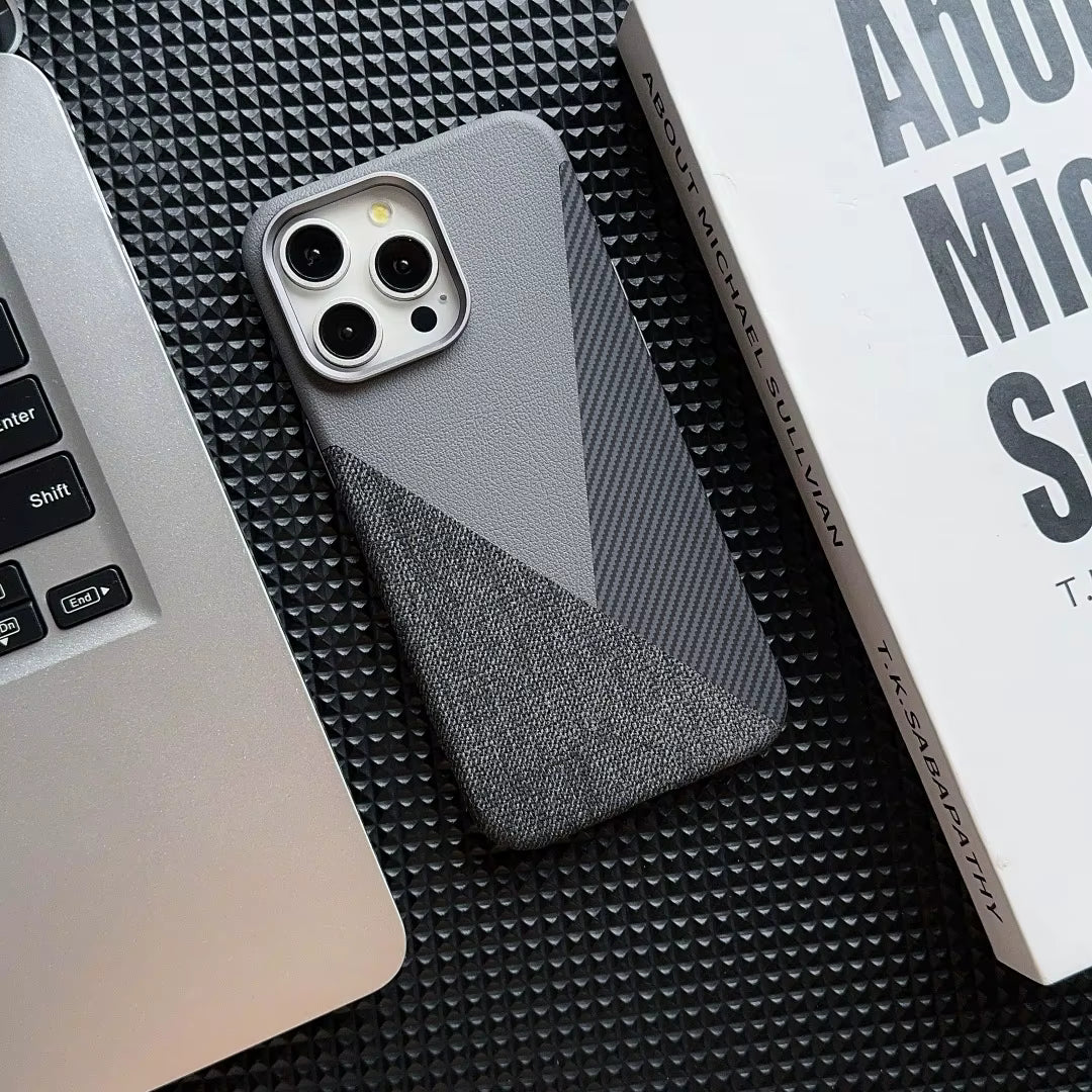 iPhone 13 Pro Max Business Lærdeksel – Anti-Drop Multicolor