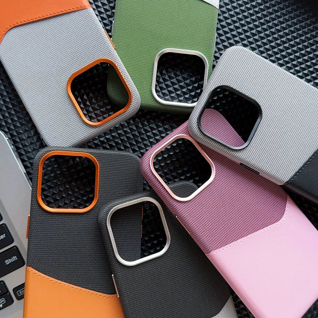 Business luksus bakdeksel med kortholder – iPhone 16 Pro