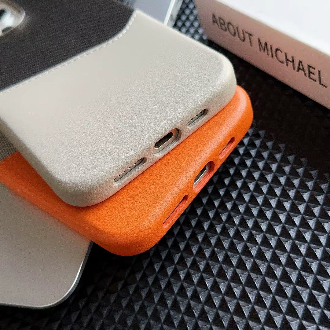 Business luksus bakdeksel med kortholder – iPhone 16 Pro