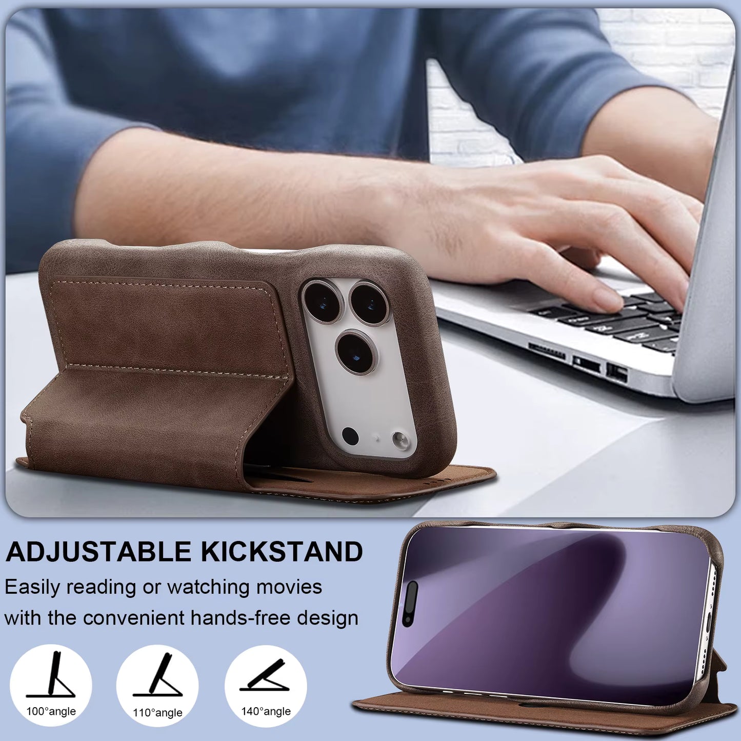 Wallet-deksel med kortholder - iPhone 15