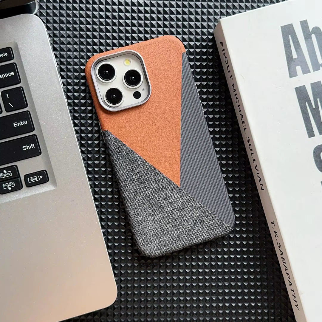 iPhone 16 Plus Business Lærdeksel – Anti-Drop Multicolor