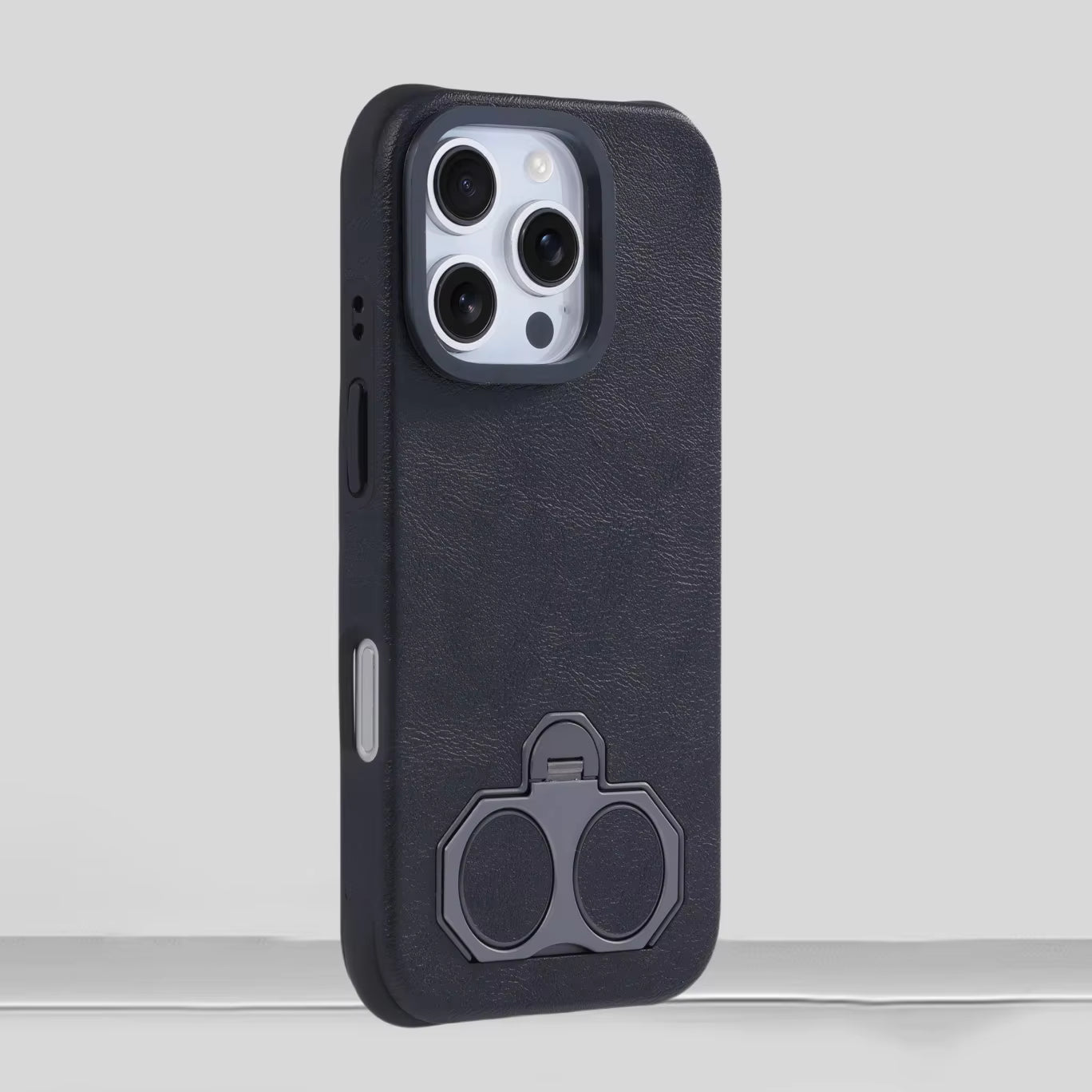 iPhone 16 Pro Dobbel Finger-Ring Deksel – 360° Rotasjon