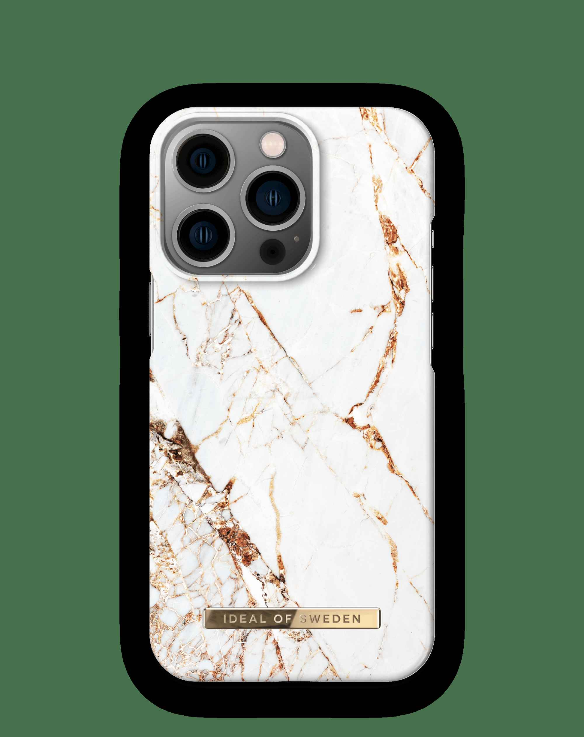 Fashion deksel iPhone 14 Pro med marmordesign fra Ideal of Sweden.