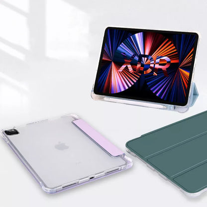 Smart etui med stativ og pennholder for iPad 10; slank design med automatisk vekking/søvnfunksjon, laget av mykt PU-skinn og TPU-materiale.